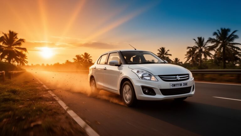 Swift Dzire taxi for rent in Dwarka